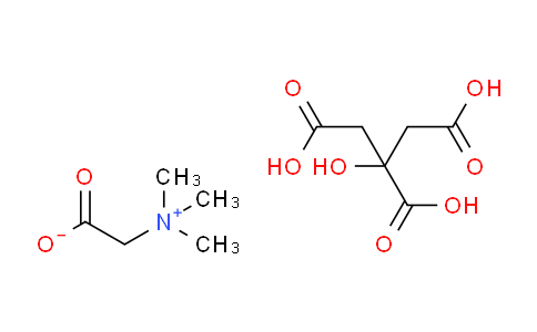 CAS No. 17671-50-0, 2-(Trimethylammonio)acetate compound with 2-hydroxypropane-1,2,3-tricarboxylic acid (1:1)