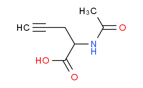CAS No. 23234-80-2, 2-Acetamidopent-4-ynoic acid