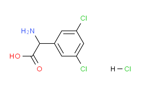CAS No. 1137014-87-9, 2-Amino-2-(3,5-dichlorophenyl)acetic acid hydrochloride