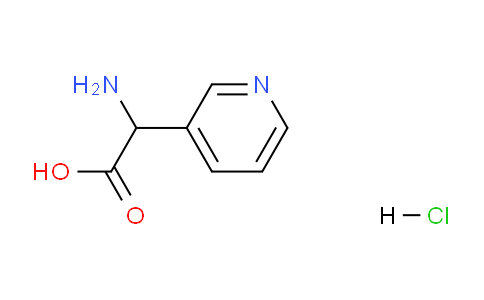 CAS No. 891789-91-6, 2-Amino-2-(pyridin-3-yl)acetic acid hydrochloride