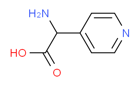 CAS No. 53339-65-4, 2-Amino-2-(pyridin-4-yl)acetic acid