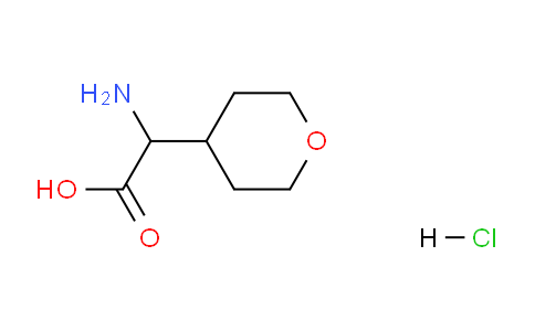 CAS No. 868748-75-8, 2-Amino-2-(tetrahydro-2H-pyran-4-yl)acetic acid hydrochloride