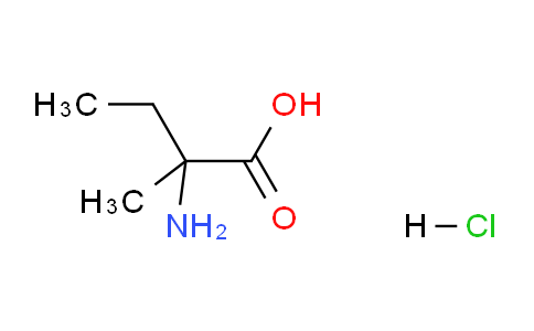 CAS No. 72408-58-3, 2-Amino-2-methylbutanoic acid hydrochloride