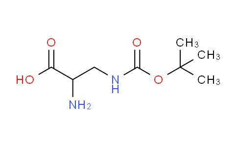 CAS No. 96895-04-4, 2-Amino-3-((tert-butoxycarbonyl)amino)propanoic acid