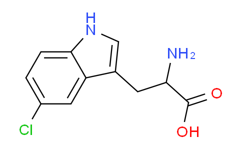 CAS No. 154-07-4, 2-Amino-3-(5-chloro-1H-indol-3-yl)propanoic acid
