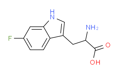 CAS No. 7730-20-3, 2-Amino-3-(6-fluoro-1H-indol-3-yl)propanoic acid