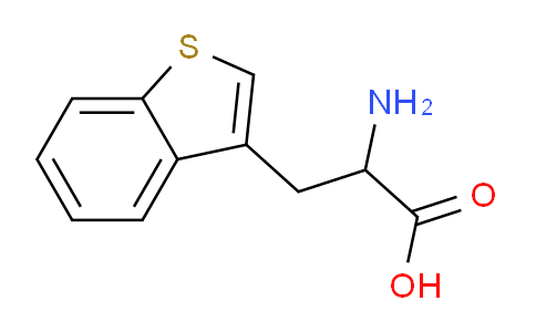 CAS No. 1956-23-6, 2-Amino-3-(benzo[b]thiophen-3-yl)propanoic acid