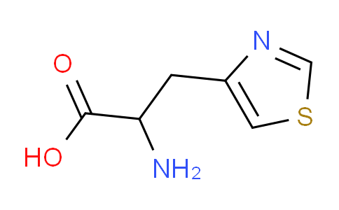 CAS No. 14717-97-6, 2-Amino-3-(thiazol-4-yl)propanoic acid
