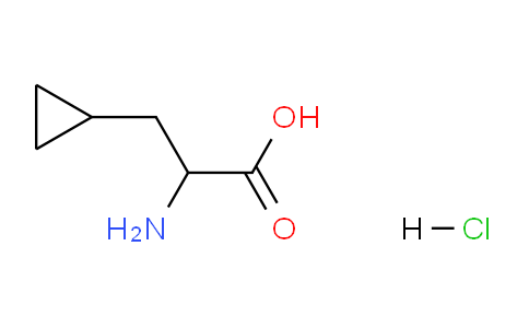 CAS No. 1803567-60-3, 2-Amino-3-cyclopropylpropanoic acid hydrochloride