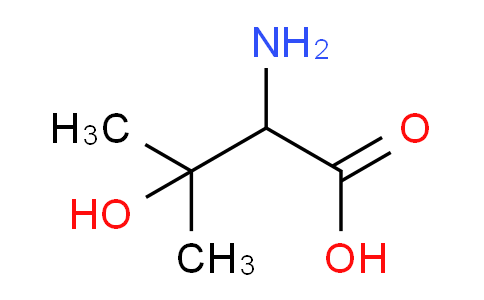 CAS No. 2280-28-6, 2-Amino-3-hydroxy-3-methylbutanoic Acid