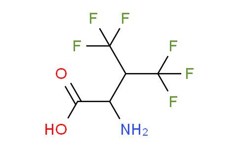 CAS No. 16063-80-2, 2-Amino-4,4,4-trifluoro-3-(trifluoromethyl)butanoic acid