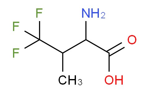 CAS No. 16063-79-9, 2-Amino-4,4,4-trifluoro-3-methylbutanoic acid
