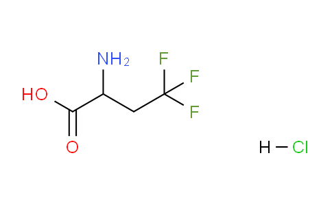 CAS No. 262296-39-9, 2-Amino-4,4,4-trifluorobutanoic acid hydrochloride