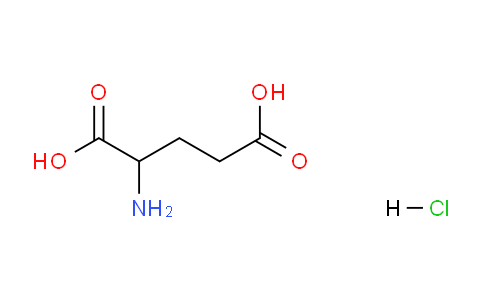 CAS No. 15767-75-6, 2-Aminopentanedioic acid hydrochloride