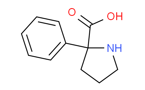 CAS No. 25860-44-0, 2-Phenylpyrrolidine-2-carboxylic acid