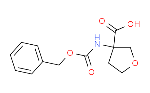 CAS No. 1262406-85-8, 3-(((Benzyloxy)carbonyl)amino)tetrahydrofuran-3-carboxylic acid
