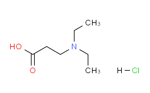 CAS No. 15674-67-6, 3-(Diethylamino)propanoic acid hydrochloride