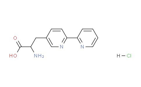 CAS No. 2044702-29-4, 3-([2,2'-Bipyridin]-5-yl)-2-aminopropanoic acid hydrochloride
