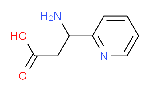 CAS No. 149251-81-0, 3-Amino-3-(pyridin-2-yl)propanoic acid