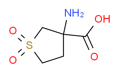CAS No. 40057-27-0, 3-Aminotetrahydrothiophene-3-carboxylic acid 1,1-dioxide