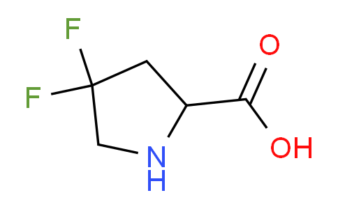 CAS No. 1073555-68-6, 4,4-Difluoropyrrolidine-2-carboxylic acid
