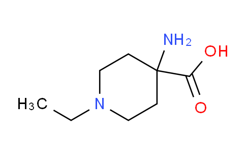CAS No. 500756-05-8, 4-Amino-1-ethylpiperidine-4-carboxylic acid