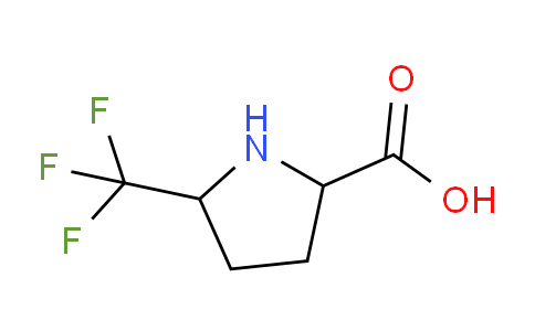 CAS No. 1258639-38-1, 5-(Trifluoromethyl)pyrrolidine-2-carboxylic acid