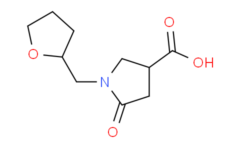 CAS No. 842972-22-9, 5-Oxo-1-((tetrahydrofuran-2-yl)methyl)pyrrolidine-3-carboxylic acid