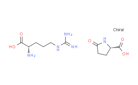 CAS No. 56265-06-6, 5-Oxo-L-proline compd. with L-arginine (1:1)