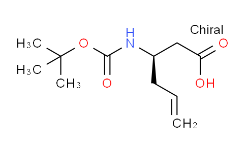 CAS No. 269726-94-5, Boc-(R)-3-Amino-5-hexenoic acid