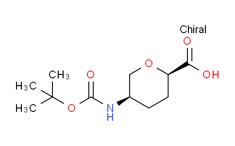DY628865 | 1993226-94-0 | cis-5-((tert-Butoxycarbonyl)amino)tetrahydro-2H-pyran-2-carboxylic acid