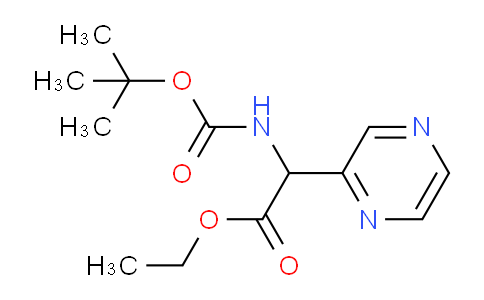 DY628898 | 869785-93-3 | Ethyl 2-((tert-butoxycarbonyl)amino)-2-(pyrazin-2-yl)acetate