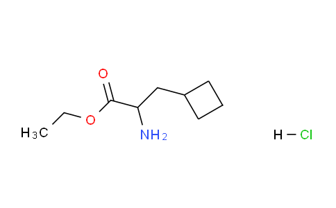 DY628906 | 565456-74-8 | Ethyl 2-amino-3-cyclobutylpropanoate hydrochloride