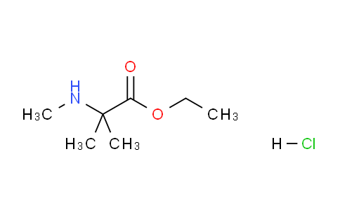 DY628909 | 1082720-57-7 | Ethyl 2-methyl-2-(methylamino)propanoate hydrochloride