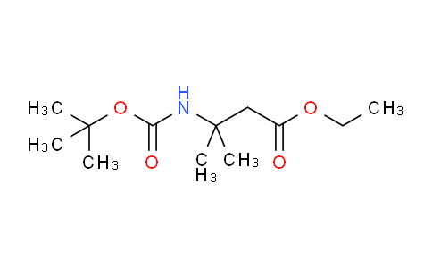 DY628910 | 130985-42-1 | Ethyl 3-((tert-butoxycarbonyl)amino)-3-methylbutanoate