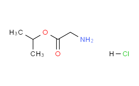 CAS No. 14019-62-6, Isopropyl 2-aminoacetate hydrochloride