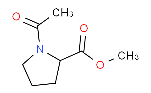 CAS No. 18800-83-4, Methyl 1-acetylpyrrolidine-2-carboxylate