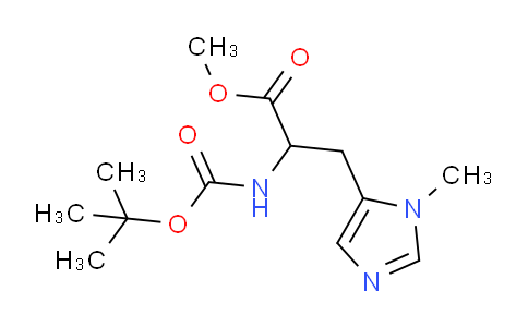 DY628971 | 1207887-42-0 | Methyl 2-((tert-butoxycarbonyl)amino)-3-(1-methyl-1H-imidazol-5-yl)propanoate