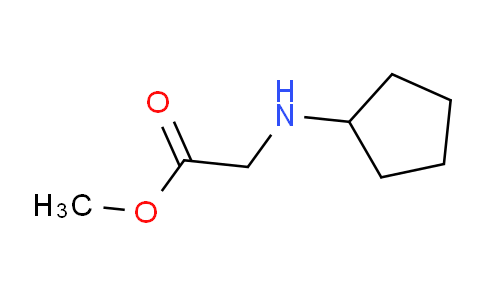 DY628976 | 190904-15-5 | Methyl 2-(cyclopentylamino)acetate
