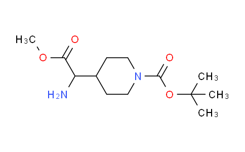 DY628981 | 177948-33-3 | Methyl 2-Amino-2-(1-Boc-4-piperidyl)acetate