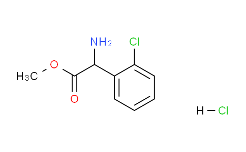DY628982 | 141109-17-3 | Methyl 2-amino-2-(2-chlorophenyl)acetate hydrochloride