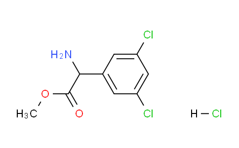 DY628983 | 1137447-08-5 | Methyl 2-amino-2-(3,5-dichlorophenyl)acetate hydrochloride
