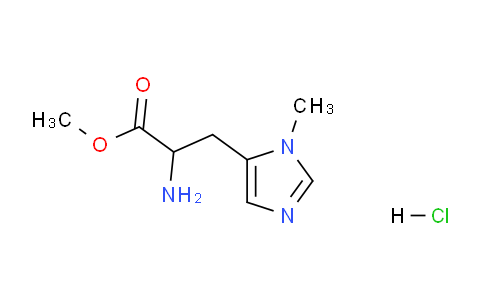 DY628990 | 1207887-43-1 | Methyl 2-amino-3-(1-methyl-1H-imidazol-5-yl)propanoate hydrochloride