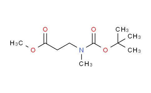 DY628994 | 119740-95-3 | Methyl 3-((tert-butoxycarbonyl)(methyl)amino)propanoate