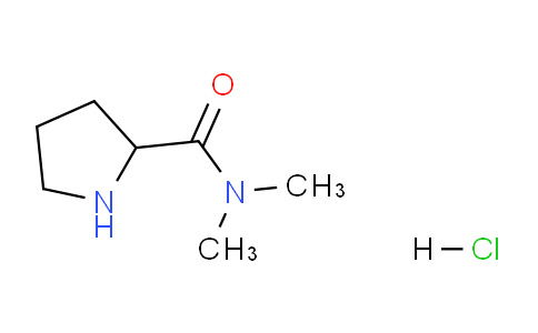 DY629009 | 1246172-31-5 | N,N-Dimethylpyrrolidine-2-carboxamide hydrochloride