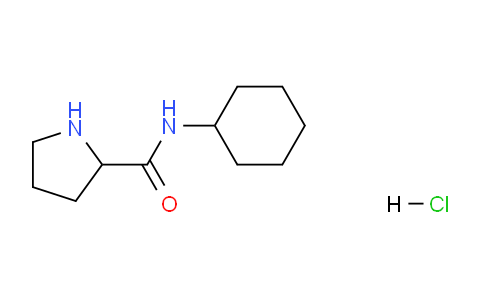 DY629019 | 1236261-57-6 | N-Cyclohexylpyrrolidine-2-carboxamide hydrochloride