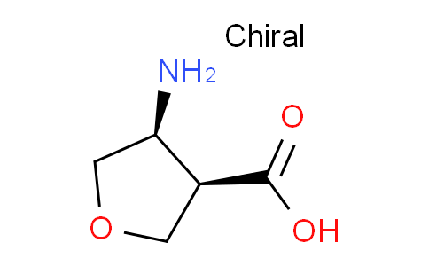 CAS No. 164916-44-3, rel-(3R,4S)-4-Aminotetrahydrofuran-3-carboxylic acid