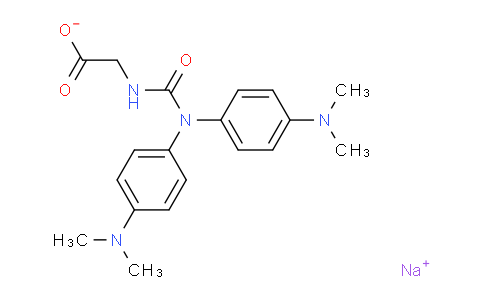 CAS No. 115871-19-7, Sodium 2-(3,3-bis(4-(dimethylamino)phenyl)ureido)acetate