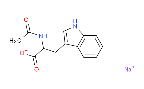 CAS No. 62307-74-8, Sodium 2-acetamido-3-(1H-indol-3-yl)propanoate