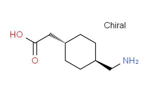 CAS No. 2951-93-1, trans-2-(4-(Aminomethyl)cyclohexyl)acetic acid